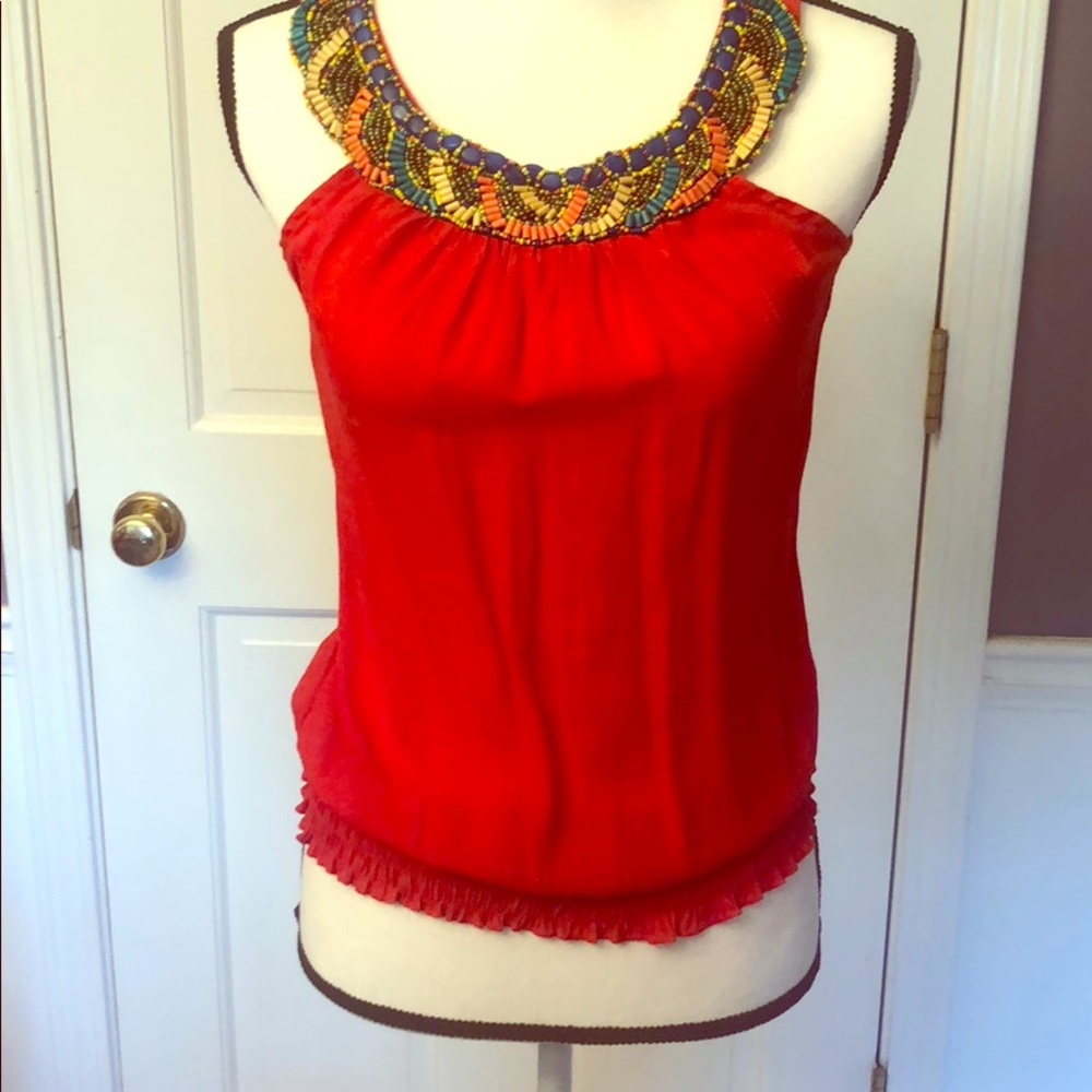HeartSoul Halter beaded top XXS